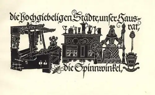 Preussen Königin Luise Scherenschnitt Schriftkunst Typografie Offenbach 1944