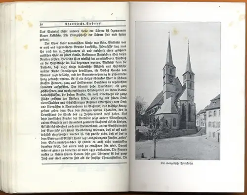 Baden Neckar Bad Wimpfen Stadt Architektur Kunst Denkmäler Buch 1925