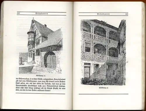 Baden Neckar Bad Wimpfen Stadt Architektur Kunst Denkmäler Buch 1925