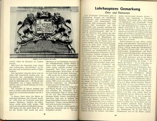 Main Kinzig Spessart 900 Jahre Lohrhaupten Geschichte Chronik Festschrift 195
