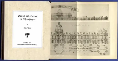 Baden Schloß Garten Schwetzingen Barock Architektur Baukunst Führer 1907