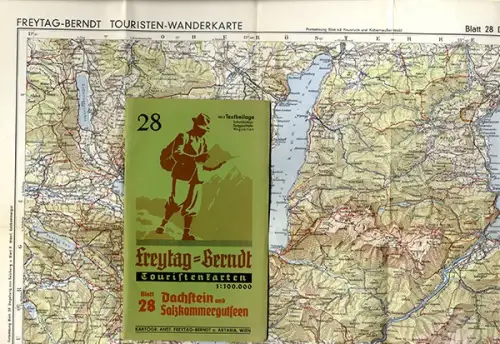 Alpen Deutschland Österreich Bergsteigen Alpine 8 Freytag Touristen Karten 1930