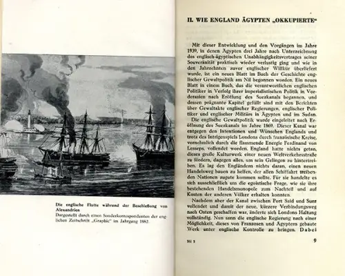 Kolonien Geschichte Englische Herrschaft Verbrechen in Indien Ägypten Buch 1940