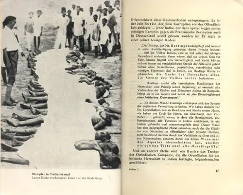 Kolonien Geschichte Englische Herrschaft Verbrechen in Indien Ägypten Buch 1940