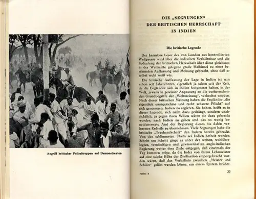 Kolonien Geschichte Englische Herrschaft Verbrechen in Indien Ägypten Buch 1940