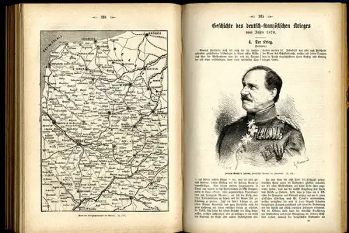 Militär Geschichte Kaiserreich Deutsch Französischer Krieg Gedenkbuch von 1871
