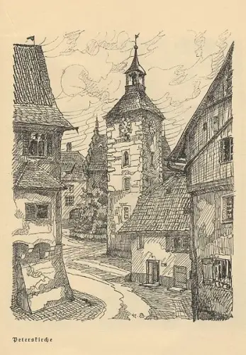 Bayern Bodensee Lindau Stadt Geschichte Kunst Grafik Buch 1924