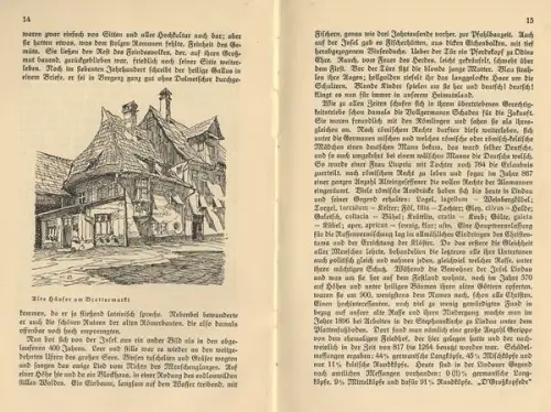 Bayern Bodensee Lindau Stadt Geschichte Kunst Grafik Buch 1924