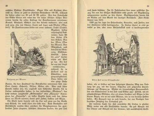 Bayern Bodensee Lindau Stadt Geschichte Kunst Grafik Buch 1924
