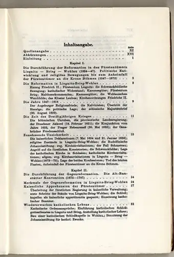 Schlesien Kirchen Geschichte Gegen Reformation Liegnitz Brieg Wohlau Buch 1931