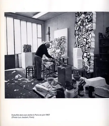 Basel Kunst Aktion abstrakt Jean Dubuffet Art Brut Katalog Ausstellung 1967