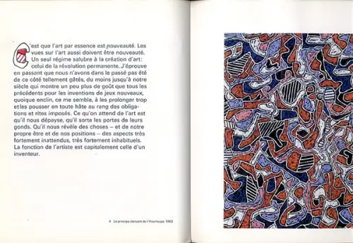 Basel Kunst Aktion abstrakt Jean Dubuffet Art Brut Katalog Ausstellung 1967