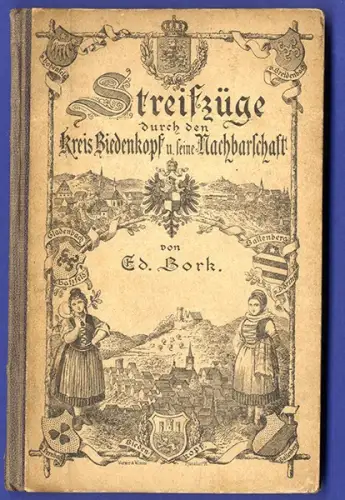Hessen Lahn Kreis Biedenkopf Hinterland Heimat Geschichte Volkskunde Buch 1884
