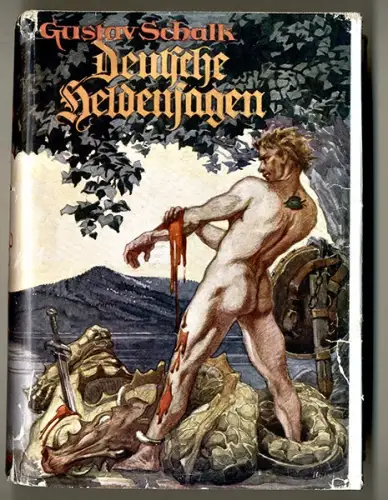 Deutsche Helden Sagen Parzival Nibelungen Laurin Beowolf Roland illustriert 1938
