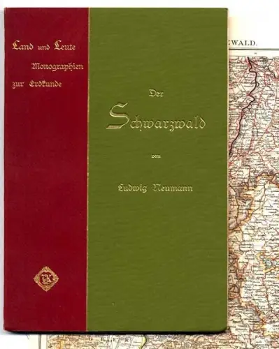 Baden Schwarzwald Freiburg Breisgau Offenburg Donau Heimat Volkskunde Buch 1902