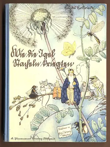 Altes Kinderbuch Igel und Tiermärchen illustriert von Ilse Wenz Vietor 1956