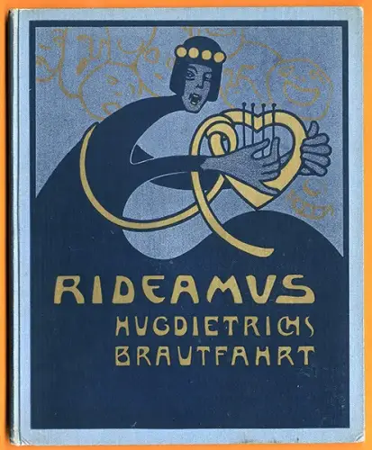 Berlin Harmonie Verlag Humor Satire Braut Fahrt Ballade Kunst Grafik Buch 1904