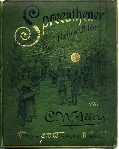 Berlin Berliner Typen Großstadt Leben Kunst Grafik Mappe C. W. Allers 1889