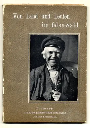 Odenwald Dörfer Heimat Geschichte Trachten  Handwerk Foto Mappe Fritz Haussmann
