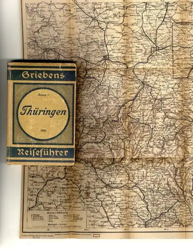 Thüringen Thüringer Wald Ilmenau Ohrdruff Inselsberg Tabarz Wanderbuch 1914