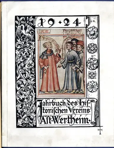 Baden Main Wertheim Urphar Familien Geschichte Genealogie Heimat Jahrbuch 1924
