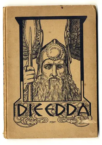Germanen Helden Sagen der Edda illustriert Franz Stassen Kunst Grafik Buch 1919