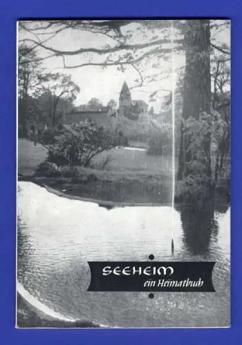 Hessen Darmstadt Bergstraße Seeheim Kirchen Geschichte Heimatbuch 1960