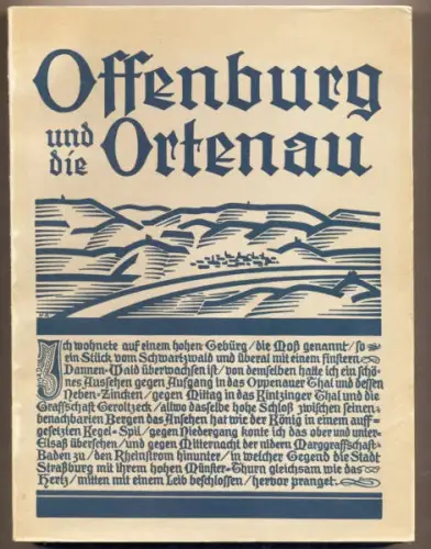 Baden Schwarzwald Offenburg Bühl Haslach Geschichte Heimat Volkskunde 1935