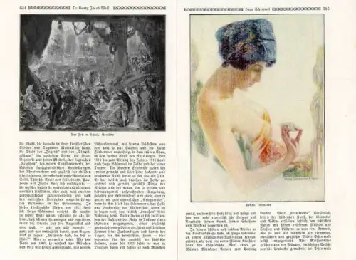 Kunst Maler Impressionismus München der Maler Hugo Schimmel 1926