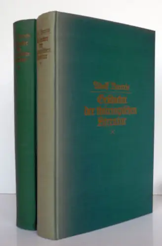 Thüringen Literatur Geschichte bis 1900 Mittelalter Luther Goethe 2 Bände 1938
