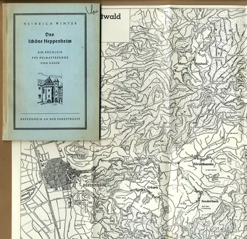 Hessen Bergstraße Heppenheim Stadt Chronik Heimat Geschichte 1950