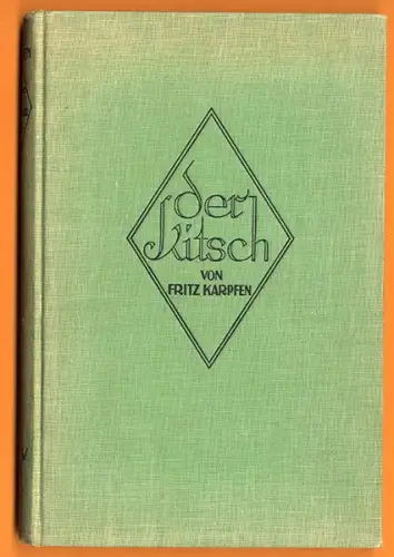 Kunst Geschichte Kitsch Entartung von Plastik Malerei Architektur Buch 1925