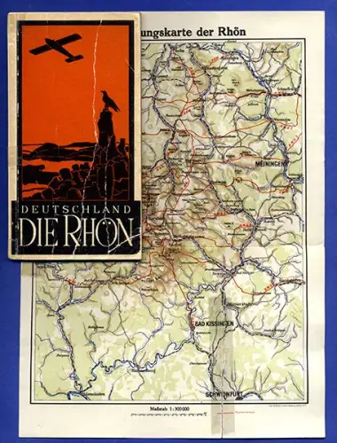 Hessen Rhön Fulda Gersfeld Hünfeld Vacha Fladungen Ostheim Reiseführer 1929