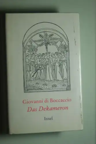 Boccaccio, Giovanni di: Das Dekameron - Dünndruckausgabe.