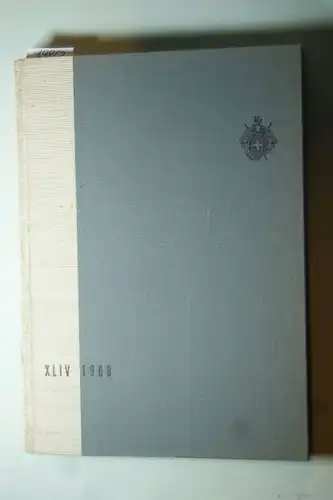 Schweizer-Alpen-Club: XLIV-1968. Die Alpen - Les Alpes - Le Alpi - Las Alps. Schriftleitung Hermann Vögeli - Pierre Vaney.