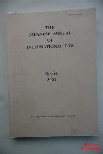 Law: The Japanese annual of international law. No. 44