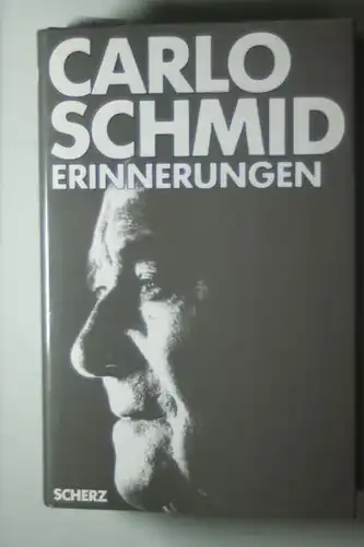 Carlo, Schmid: Carlo Schmid: Erinnerungen