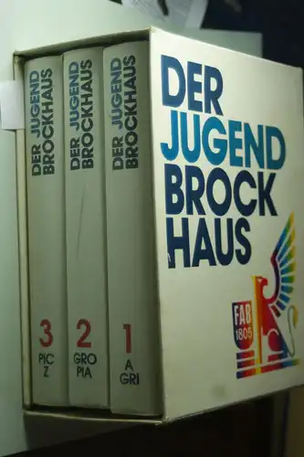 Anger, Eberhard [Red.], Marianne [Red.] Strzysch-Siebeck und Schiefelbein Nina Emrich: Der Jugend Brockhaus in 3 Bänden