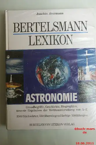 Herrmann, Joachim: Bertelsmann Lexikon. Astronomie.