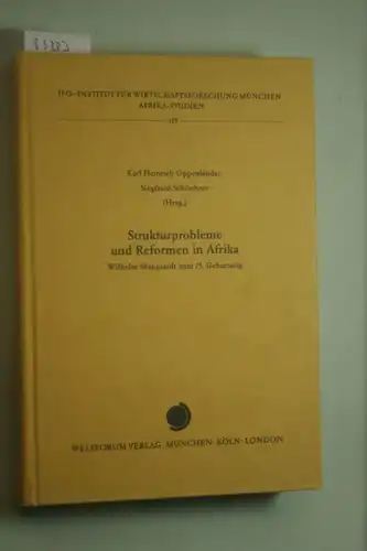 herausgegeben von Oppenländer, Karl Heinrich Schönherr und Siegfried: Strukturprobleme und Reformen in Afrika
