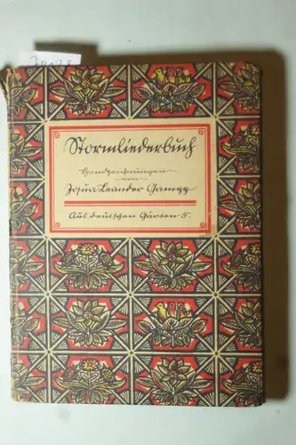 Gamgg, Josua Leander: Stormliederbuch. Handzeichnungen von Josua Leander Gamgg.