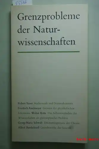 Forster, Karl: Grenzprobleme der Naturwissenschaft