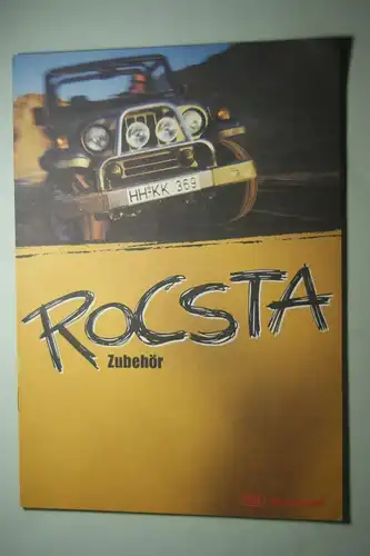 Asia Motors: Zubehörlist mit Preislist Asia Motors Rocsta 8/1994