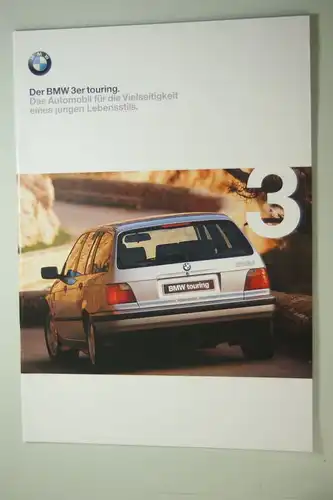 BMW: Der BMW 3er touring. Prospekt 1/98.