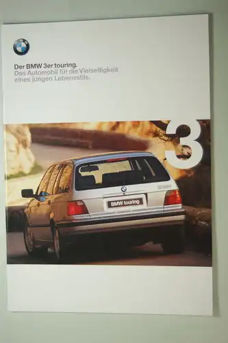 BMW: Der BMW 3er touring. Prospekt 2/98.