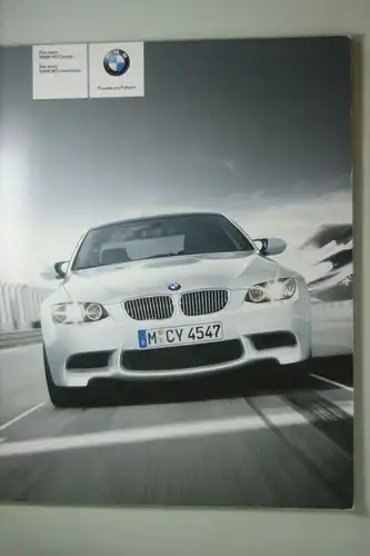 BMW: Prospekt BMW M3 Limousine Coupe 2007