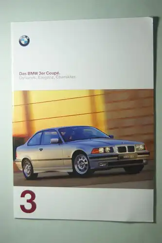 BMW: Prospekt Das 3er Coupe 01/1997
