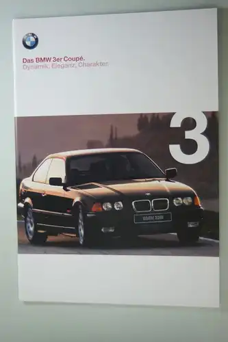 BMW: Prospekt Das BMW 3er Coupe 01/1998