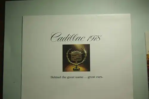 Cadillac: Prospekt Cadillac 1978