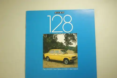 Fiat: Prospekt Fiat 128 1977